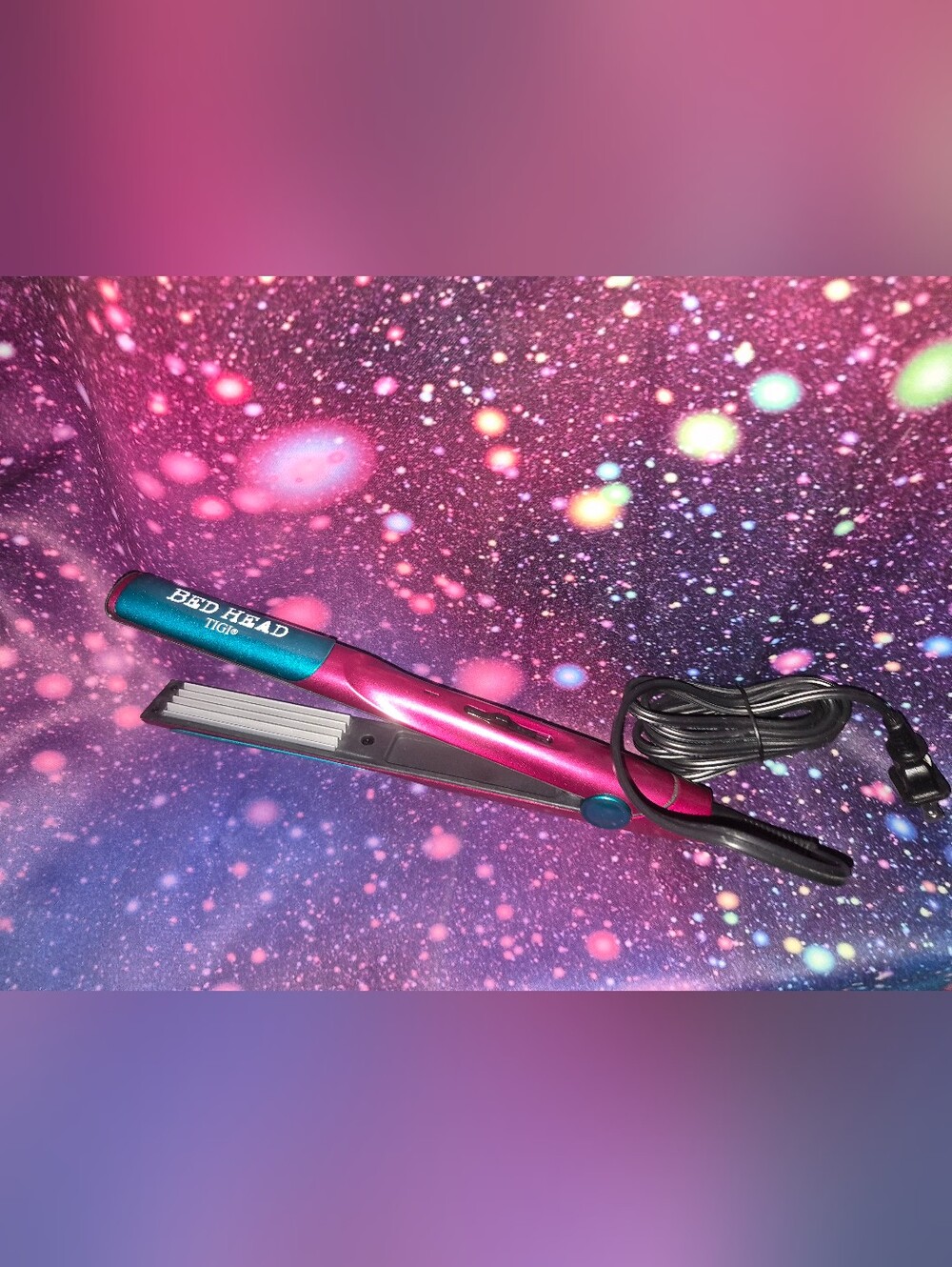 ✨ Bed Head 1" Tourmaline Crimper Hair Tool 💗 Y2K Beauty • Vintage Hair Styling